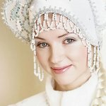 Vaikų Kalėdų kostiumas "Sniego mergaitė"