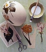 Velykų decoupage kiaušiniai