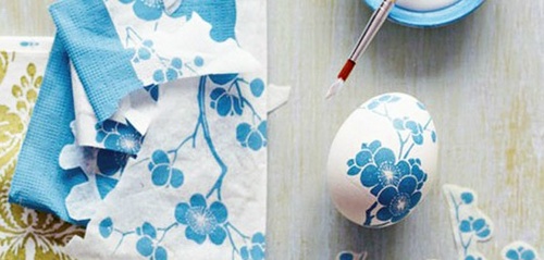 Velykų decoupage kiaušiniai