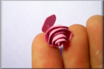 quilling rožių 