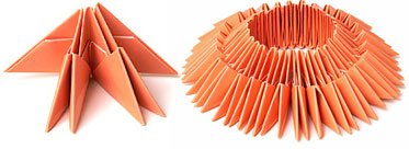 Kaip padaryti modalinį origami?