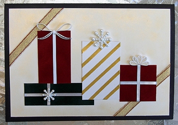 Quilling naujųjų metų korteles