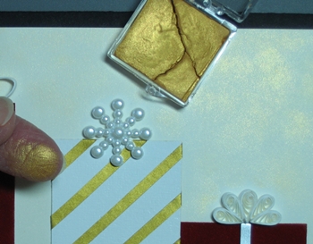 Quilling naujųjų metų korteles
