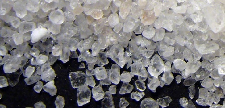 Druskos kristalai namuose