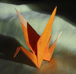 Klasikinis krabų origami