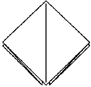 Klasikinis krabų origami
