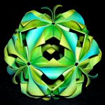 Kusudama popierius