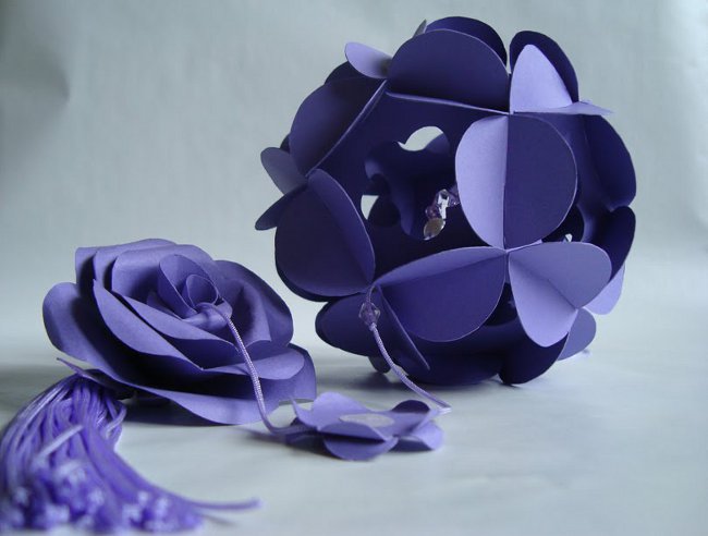 Kusudama popierius