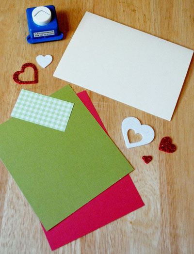 Kalėdų atvirukai su "scrapbooking" stiliumi "Naujieji metai" su savo rankomis