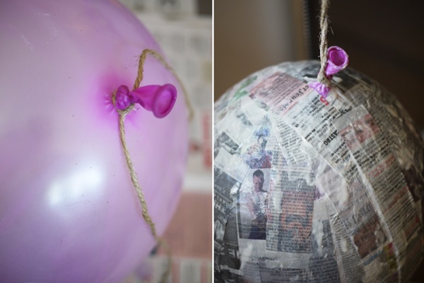 Kaip padaryti piñata savo rankomis
