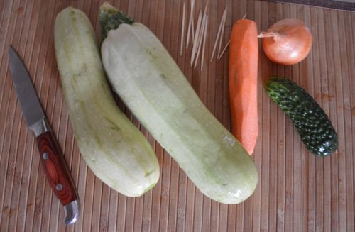 Amatai iš daržovių savo rankomis