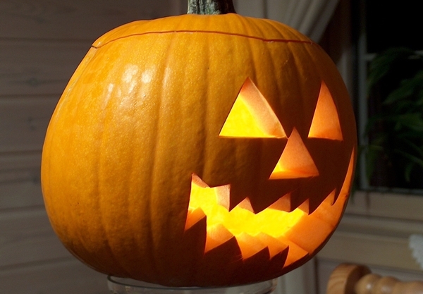 "Jack Lantern" su snapeliu