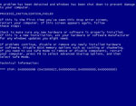BSoD - mėlynas mirties ekranas