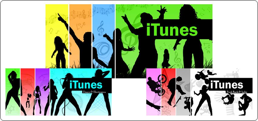 "iTunes" ekrano užsklanda