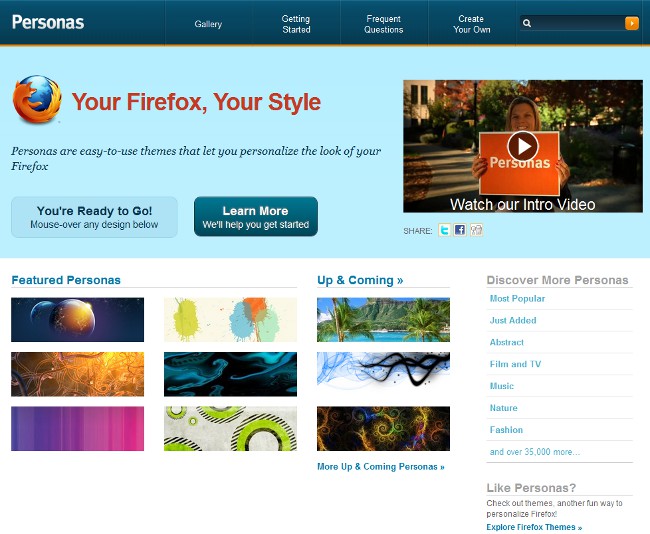 "Mozilla Firefox 4.0" temos