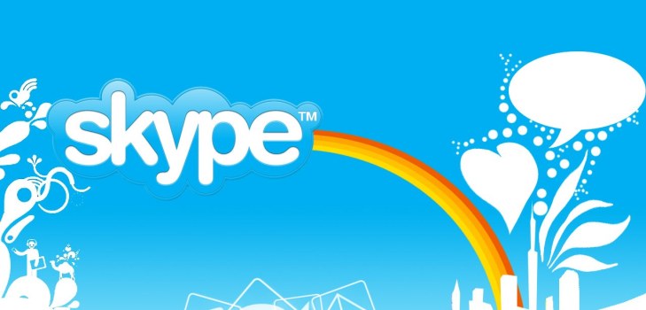 skype ekrano užsklanda