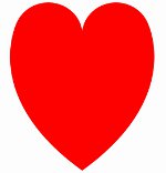 Valentinai savo rankomis: atkreipkite širdį į GIMP