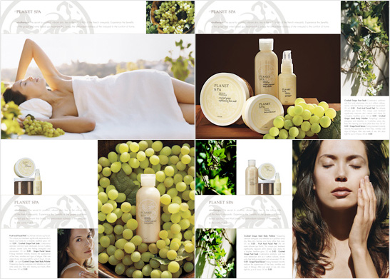 Avon Planet Spa "Prancūzijos vynuogynai" reiškia pėdų vonias