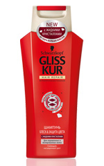 "Gliss Kur" blizgesio ir apsaugos spalvos