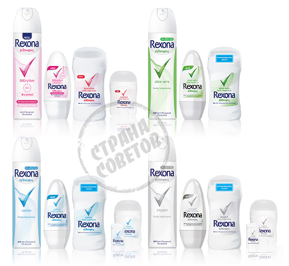 "Rexona Protection" 48 val "Rexona Protection" 48 val
