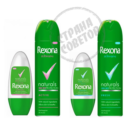 "Rexona Naturals" "Rexona Naturals"