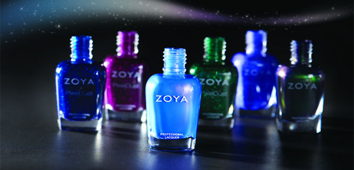 Brangakmenių blizgesys šventinėje "Zoya Enchanted" lakų kolekcijoje 2016-2017