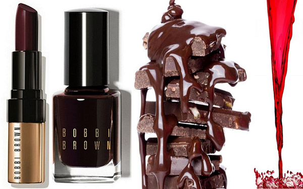 Desertas šventėms: Bobbi Brown vyno ir šokolado makiažo rinkinys