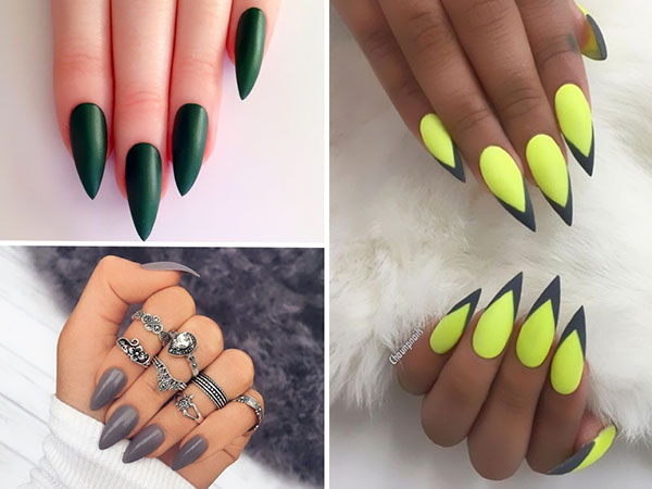 Disco grįžta: stiletto nagai - tendencija 2016-2017