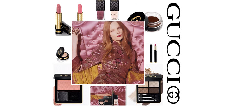 Šis paslaptingas rausvas: makiažo kolekcija Gucci Beauty F / W 2016