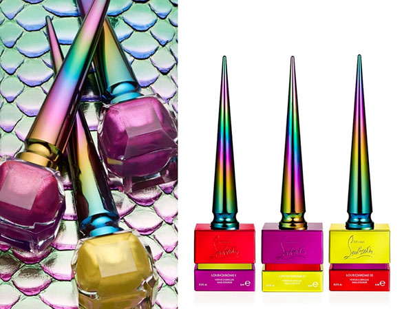 Blizgus, metalinis ir vaivorykštė: lakų rinkinys Christian Louboutin Loubichrome