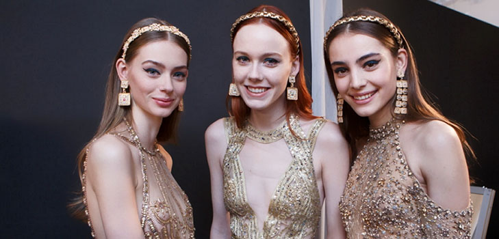 Prabangus šukuosena "Haute Couture-2017"