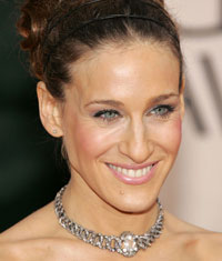 Stačiakampis veidas: Sarah Jessica Parker