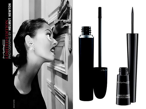 Glamoro kvintesencija: dekoratyvi MAC Helmut Newton FW 2016 kolekcija