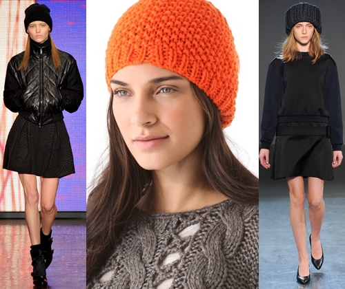 2014 m. Madingi megzti skrybėlės: madingiausių moterų kepurėlių nuotraukos