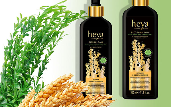 Naujas "Heya Luxury" gražus ir elastingas garbanos