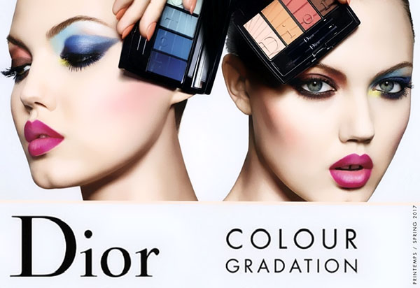 Neprotingas gradientas dekoratyvinėje "Dior Color" gradavimo kolekcijoje