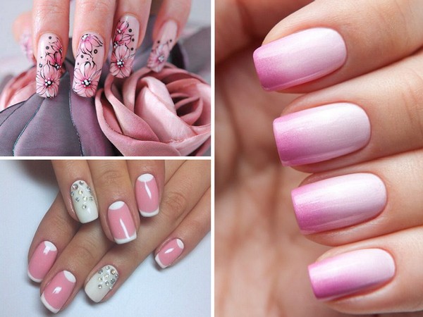 Pink manikiūras - dabartinė vasaros tendencija