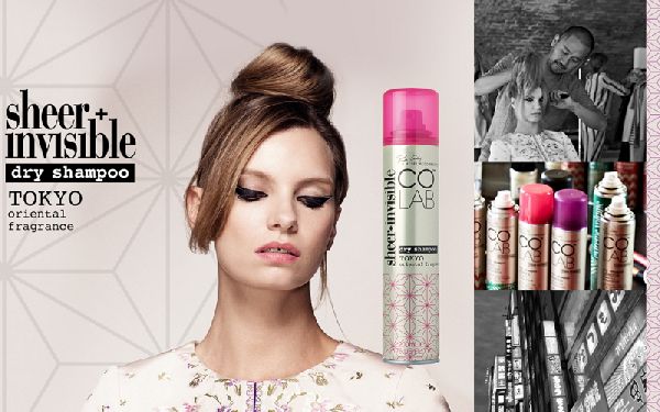 Mada ir mokslo simbiozė: "Colab Sheer" ir "Invisible" sausų šampūnų rinkinys