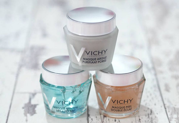 Trivietis efektas: Vichy mineralinė kaukė