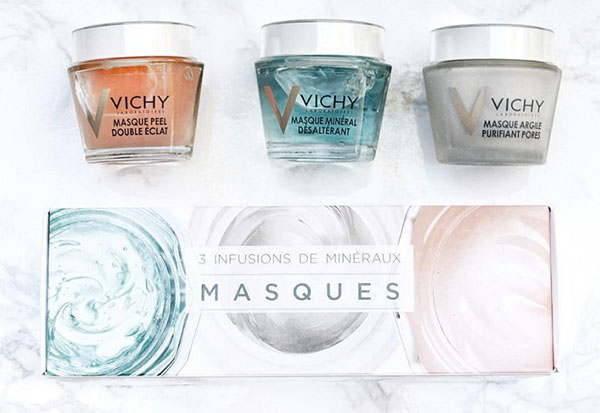 Trivietis efektas: Vichy mineralinė kaukė