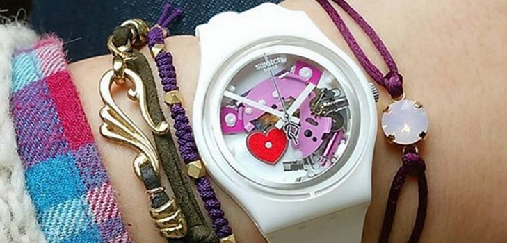 Daugiau meilės: siurprizas iš šveicariškos laikrodžių prekės "Swatch"