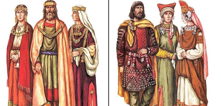 Senovės Ruso drabužiai