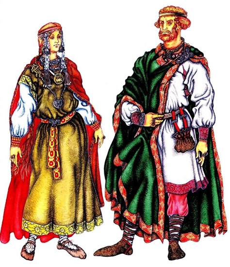 Senovės Ruso drabužiai