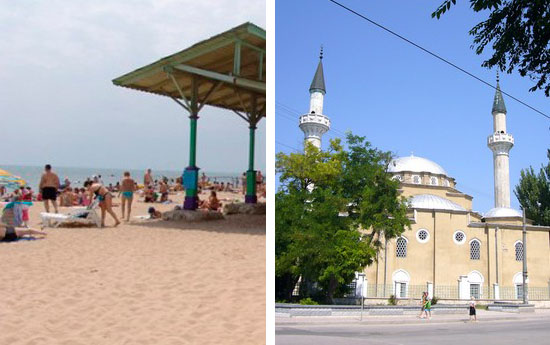 Top 5 vietų: kur yra nebrangus poilsis Kryme