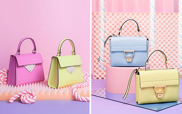 "Coccinelle" saldainių krepšiai nuobodžiam pavasariui: "Candy Pop" linija