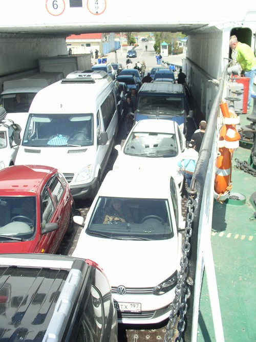 Mes einame į Krymą automobiliu su šunimi