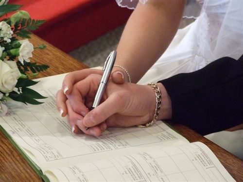 Santuokos registracija registro įstaigoje