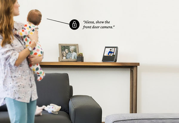 "Smart home acoustics": "Amazon Echo Show" sistema