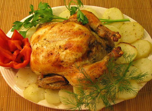 Užkandinė vištiena orkaitėje