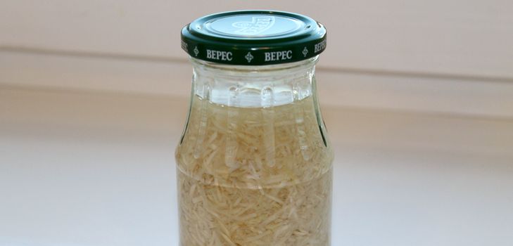 Marinuoti krienai žiemai